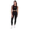 Women's Xena Battered Logo Sleeveless Crop Top Tank - 4 of 4
