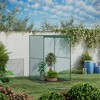 Outsunny Crop Cages for Garden, Plant Protectors from Animals, with Zippered Door, Storage Bag and 6 Ground Stakes - 3 of 4