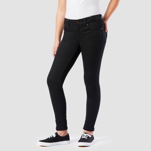 Denizen® From Levi's® Girls' Super Skinny Mid-rise Jeans - Black 8 : Target