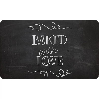 18" x 30" Baked With Love Kitchen Cushion Floor Mat - J&V Textiles