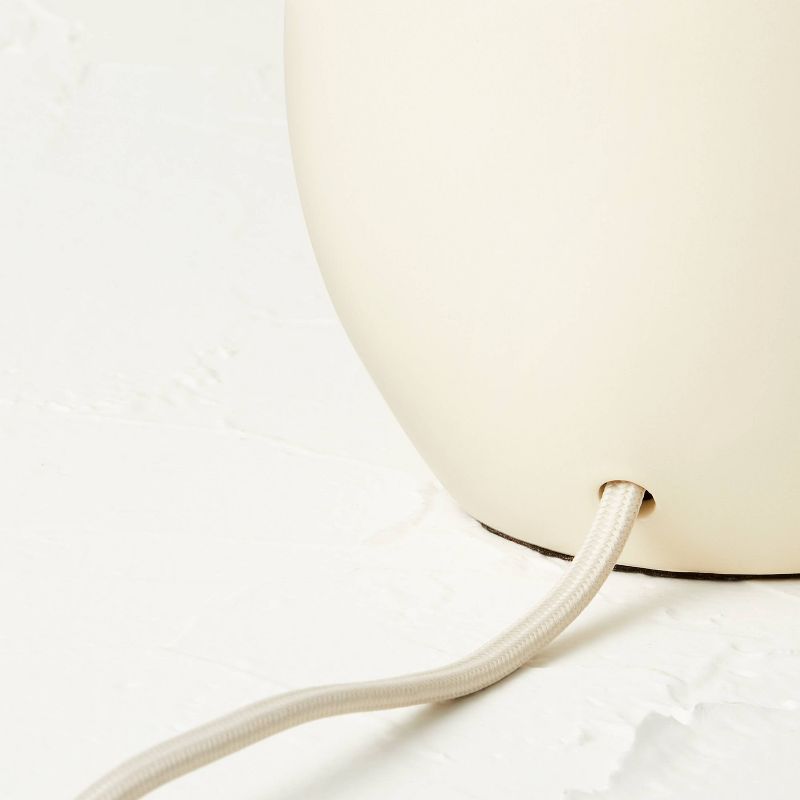 Small Table Lamp with Fringe Shade Off-White (Includes LED Light Bulb) - Opalhouse&#8482; designed with Jungalow&#8482;, 6 of 12