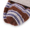 Anna-Kaci Women's Soft Ribbed Knit Beanie Hat with Striped Pattern - 2 of 3