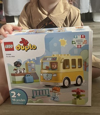 LEGO 10988 Duplo Paseo en Autobús, Juguete Educativo para