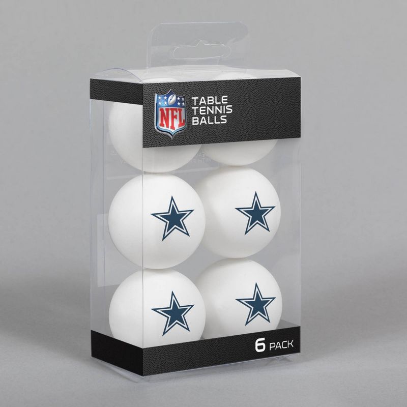 NFL Dallas Cowboys Table Tennis Balls - 36pk, 3 of 5