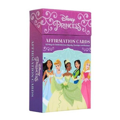 Disney Princess Affirmation Cards - by  Jessica Ward (Hardcover)