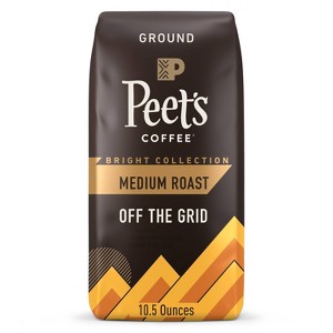 Peet's Off The Grid Medium Roast Ground Coffee - 10.5oz - 1 of 4