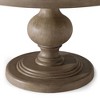 Maven Lane Zola Traditional Round Wooden Dining Table in Antiqued Finish - 4 of 4