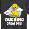Women's - Instant Message - Ducking Great Day Short Sleeve Graphic T-Shirt - 2 of 4