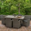 Antrim 7pc Patio Dining Set Gray - National Tree Company - 2 of 4