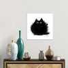 Thumbs Up Cat by Dan Tavis Unframed Wall Canvas - iCanvas - 3 of 3