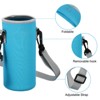 Unique Bargains Neoprene Portable Insulated Adjustable Strap Sports Water Bottle 
Sling Bags 4 Pcs - 4 of 4