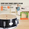 3-Piece Kids Drum Set, 14 in Beginner Drum Set with Adjustable Throne Cymbal Pedal, Starter Drum Kit for Child Kids - 4 of 4