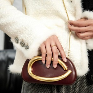 FATMOON Women Evening Clutch - Chic Iridescent Crossbody & Shoulder Bag for Weddings, Proms & Formal Parties - 1 of 4