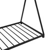 PAGED Twin Size Floor Bed with Triangle Structure, Tent-Shaped Modern Sturdy Metal Bed Frame for Bedroom, Easy Assembly - 3 of 4