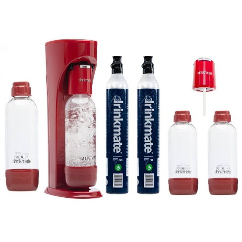 Drinkmate 1 Liter Bottles - 2 Pack, Carbonating Bottles