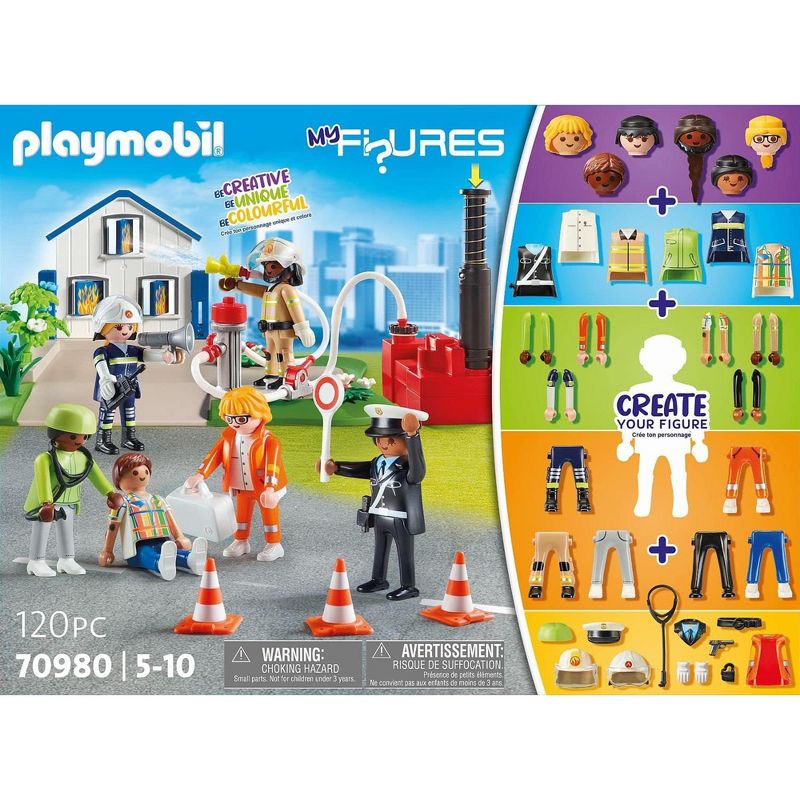 Playmobil 70980 My Figures Rescue Mission Building Set, 5 of 8