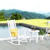 WestinTrends  2-Piece Classic Porch Rocking Chair With Side Table Set - 2 of 2