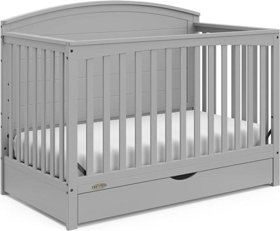 Graco pebble gray outlet crib