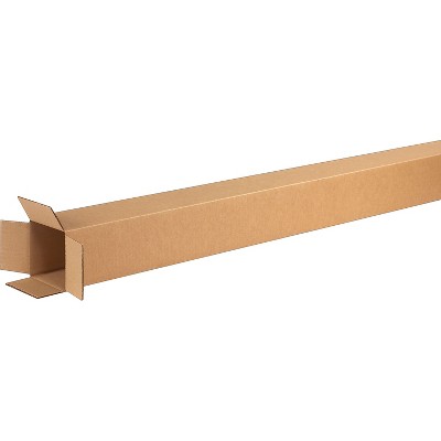 Partners Brand 4" x 4" x 72" Shipping Boxes 32 ECT Brown 15/Bundle (4472)
