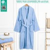 American Soft Linen, 100% Cotton Turkish Robes for Men, 1 Piece Soft Lightweight Adult Men's Bathrobes - 3 of 4