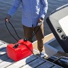 Portable Marine Fuel Tank for Outboard Boat Engines, Easy-Carry I-Shaped Handle, Boat Transfer Tank, Durable Marine Gasoline Storage - 4 of 4