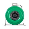 Hydrofarm ACDF10 Active Air 10 Inch Inline Duct Fan Blower with Mount Brackets, Low Noise Output, and UL Components Rated for 760 CFM, Green - 3 of 3