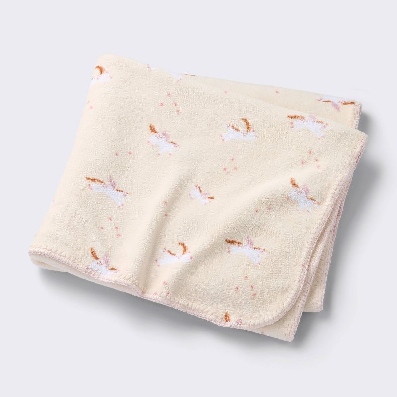 Plush Baby Blanket - Unicorn - Cloud Island&#8482;, 1 of 9