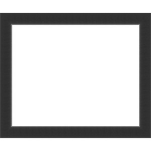 Amanti Art Corvino Black Framed Dry Erase Magnetic Board - 1 of 4