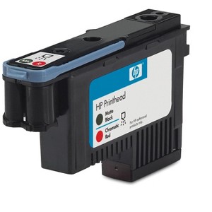 HP Inc. 73 Matte Black and Chromatic Red DesignJet Printhead, CD949A - 1 of 4