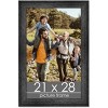 PosterPalooza | 21x28 Wide Barnwood Picture Frame, UV Acrylic, 6 Finishes - Grey, Brown, White, and Black - 2 of 4