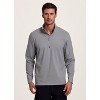 Avalanche Outdoor Mock Neck Top - Men's Lightweight 1/4 Zip Hiking Pullover - 3 of 4