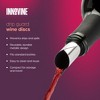 Innovine Reusable Drip Guard Wine Discs, No-Drip Mess-Free Pouring, Durable Metallic Design, Perfect for Wedding, Picnic, Home Bars, Set of 6 - 2 of 4