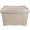 Hefty MAX PRO Storage Tote 18 Gallon - Stone - 3 of 4