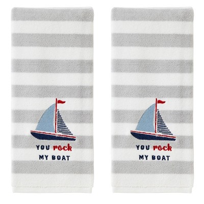 OHSUL Nautical Anchor Highly Absorbent Beach Towels,Kitchen Towels Bath  Towels,Welcome Sign Guest Towels Hand Towel for Bathroom Kitchen Hotel Gym  Spa