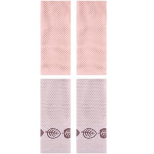 REGALWOVEN 4 Pcs Waffle Soft Absorbent Cotton Hand Towel - 1 of 4