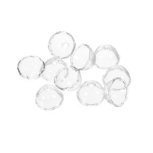 Unique Bargains Glass Jellyfish Beads, Glass Wind Bell Bead Caps - 1 of 4