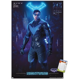 Trends International DC Comics Gotham Knights - Nightwing Unframed Wall Poster Prints - 1 of 4