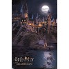 Trends International Harry Potter and the Sorcerer's Stone - Hogwarts at Night Unframed Wall Poster Prints - 4 of 4