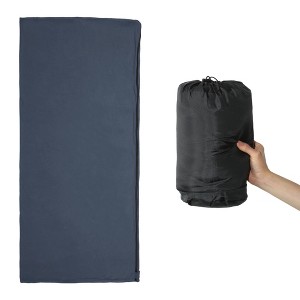 Unique Bargains Sleeping Bag Liner for Camping Travel Hotels Hostels - 1 of 4