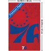Trends International NBA Philadelphia 76ers - Logo 25 Unframed Wall Poster Prints - 3 of 4