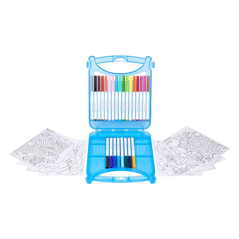 Crayola 65pc Create &#38; Color Art Case with Washable Markers, 2 of 6