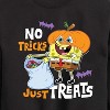 Boys' - SpongeBob SquarePants - No Tricks Just Treats Graphic Long Sleeve Fleece Sweatshirt - 2 of 4