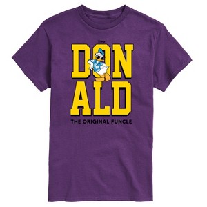 Men's - Disney - Vintage Donald Duck Art Short Sleeve Graphic T-Shirt - 1 of 4