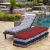 ARDEN Outdoor Chaise Lounge Cushion 72 x 21 - 4 of 4