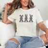 Simply Sage Market Women's Trio Leopard Bunnies Short Sleeve Graphic Tee - 2 of 3