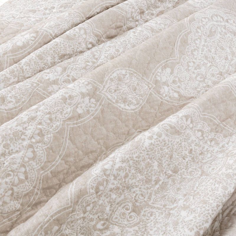 Lucianna Ruffle Edge Cotton Bedspread Set - Lush D&#233;cor, 6 of 8