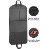WallyBags 52" Deluxe Travel Garment Bag with two pockets - 3 of 4