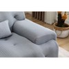 NicBex Couches for Living Room 53" Cloud Couch Large Single Sofa Chair Modern Lounge Chair Upholstered 1 Seater Sofa Couch with 1 Throw Pillow - 2 of 4