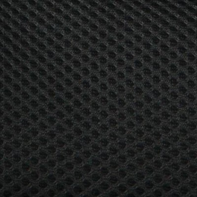 Black Mesh and Bonded Leather Reclining Gaming Chair with Armrests