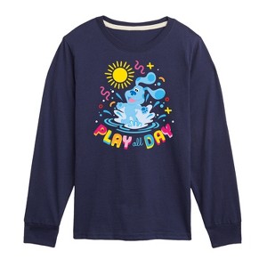 Boys' - Blue's Clues & You! - Play Day Long Sleeve Graphic T-Shirt - 1 of 3
